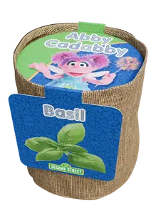 Abby Cadabby's Herbs Jute Bag Basil