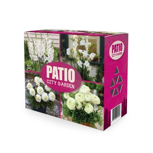 Blend Patio City Garden White Mix | Capper 5 x 16