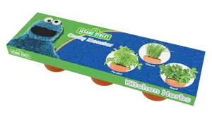 Cookie Monster's Kitchen Herbs Bar