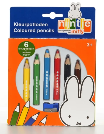 Miffy Pencils With Coloring Book - image 1