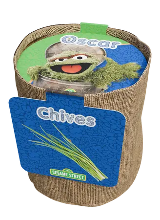 Oscar's Herbs Jute Bag Chives