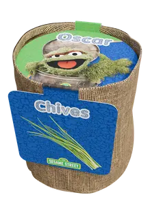 Oscar's Herbs Jute Bag Chives