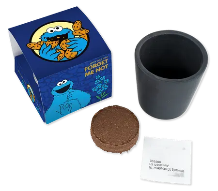 Sesame Street Ceramic Pot Cookie Monster | Pce 105