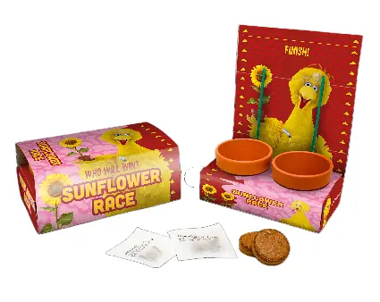 Sesame Street Sunflower Game Big Bird